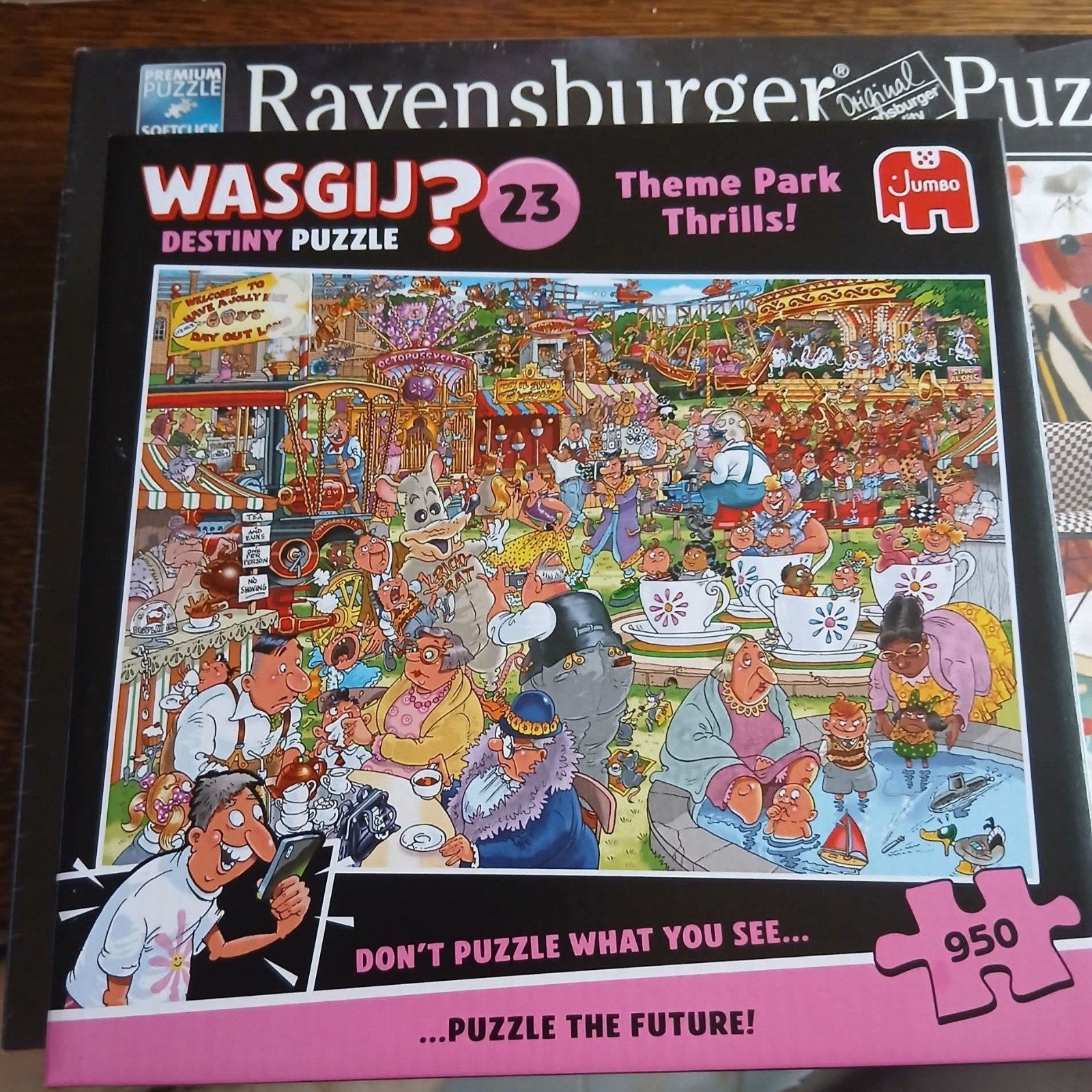 wasgij puzzel, Ophalen of Verzenden, 500 t/m 1500 stukjes, Zo goed als nieuw, Legpuzzel
