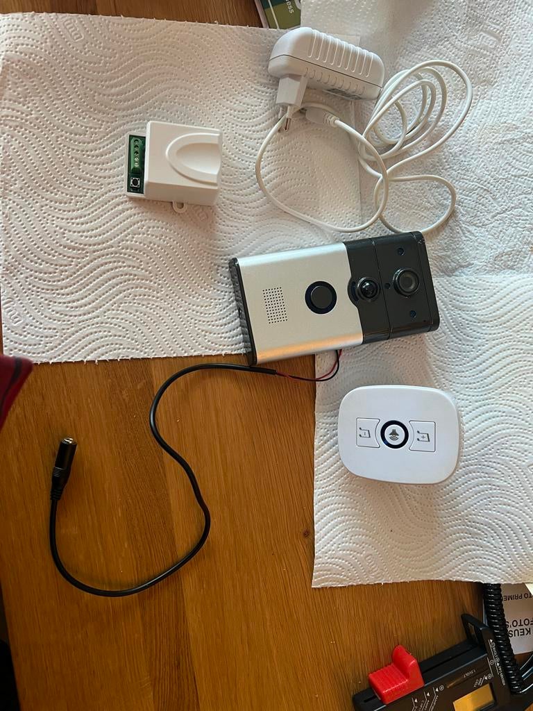 Slimme WiFi Deurbel te koop, Ophalen of Verzenden, Compleet systeem, Draadloos, Beweging