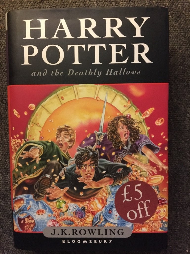 Harry Potter 7 and the Deadly Hallows ; door J.K. Rowling, Boeken, Ophalen of Verzenden, Zo goed als nieuw, J.K. Rowling