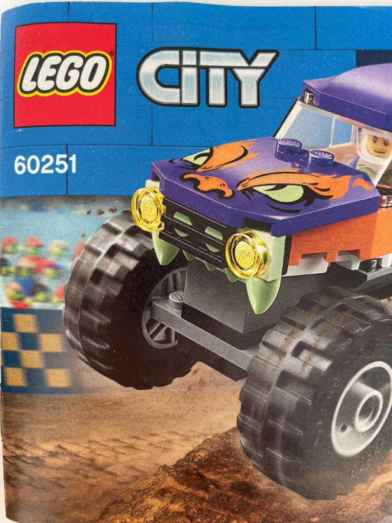 Lego monstertruck 60251, Ophalen, Zo goed als nieuw, Lego