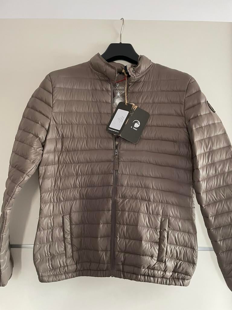 Nieuwe dames  dons jas van goosecraft mt M, Ophalen of Verzenden, Nieuw, Maat 38/40 (M), Bruin