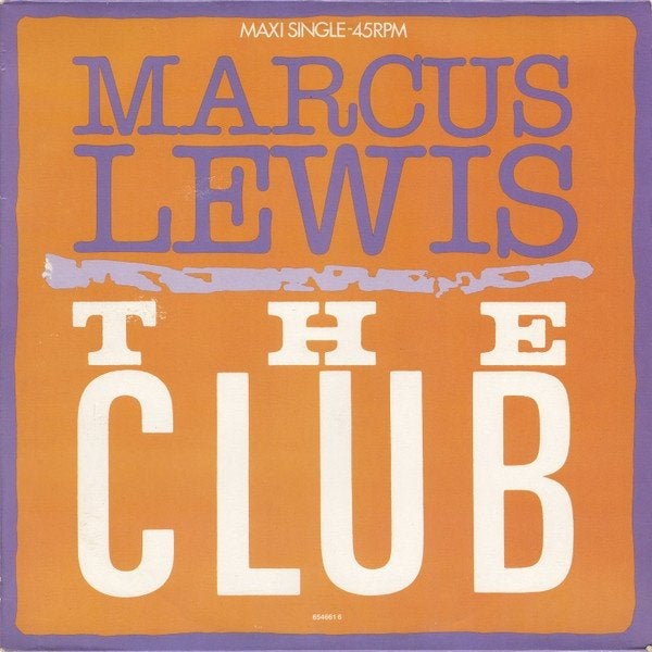 Marcus Lewis - The Club (Maxi Single), Zo goed als nieuw, 12 inch, Overige typen, R&B en Soul