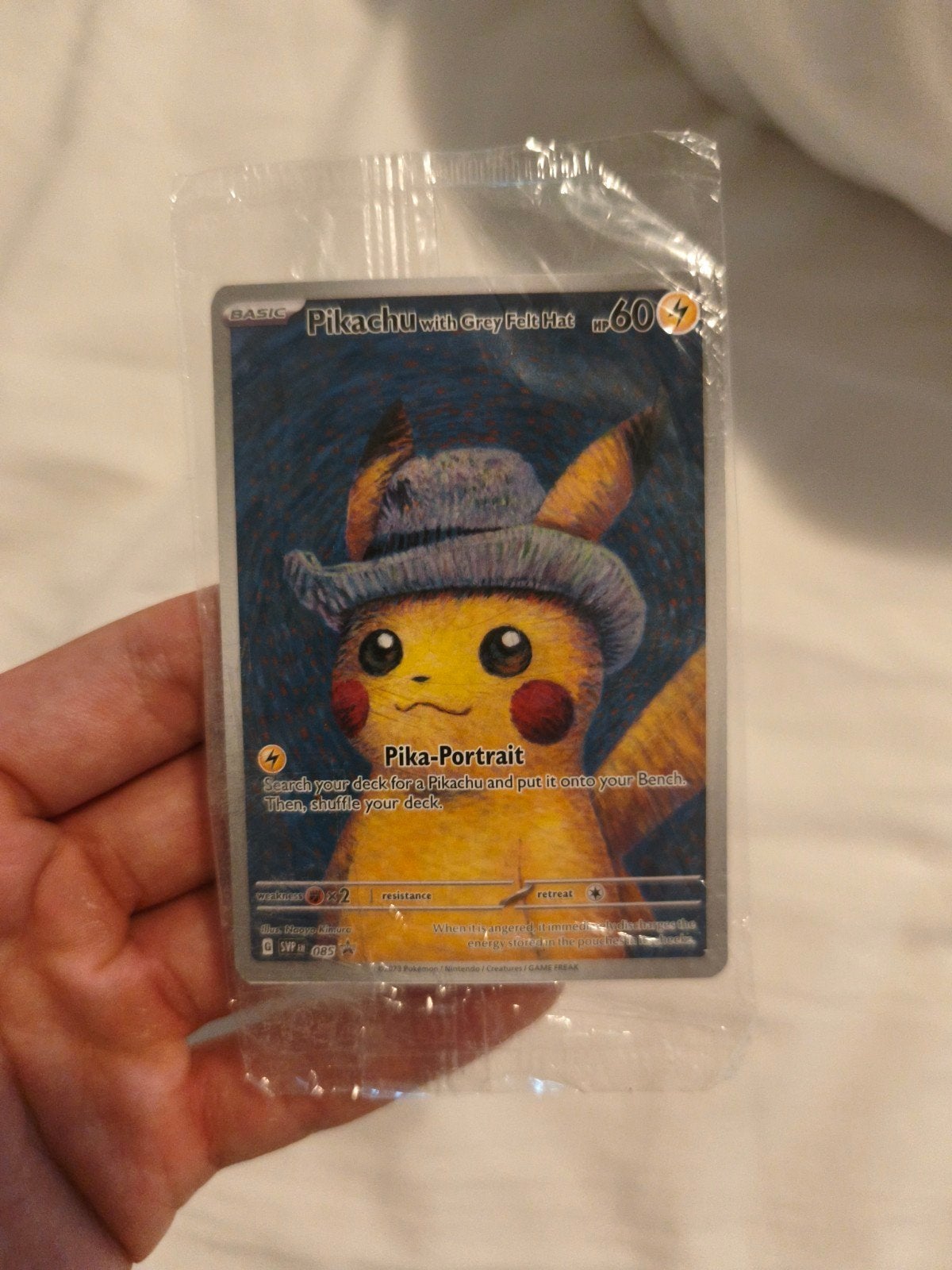*OPZOEK* Pikachu van gogh POKEMON KAART, Hobby en Vrije tijd, Verzamelkaartspellen | Pokémon, Nieuw, Ophalen of Verzenden