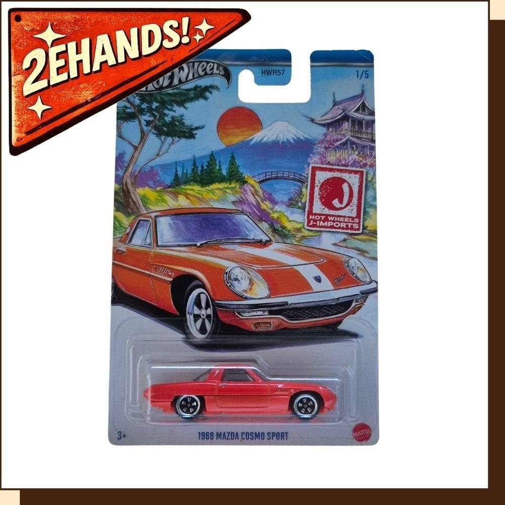 Hot Wheels 1968 Mazda Cosmo Sport #1/5 Hot Wheels J-Imports, Mattel, Mattel, Ophalen of Verzenden, Zo goed als nieuw