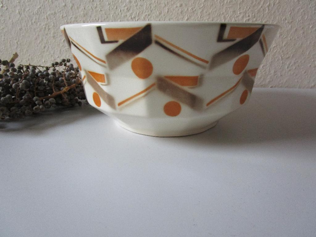 Art-Deco nest schalen 6 stuks, Antiek en Kunst, Ophalen of Verzenden