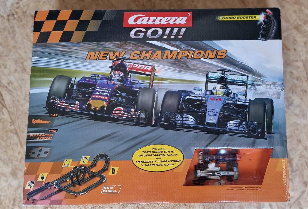 Carrera GO!!! Racebaan - New Champions F1, Ophalen of Verzenden, Elektrisch, Carrera