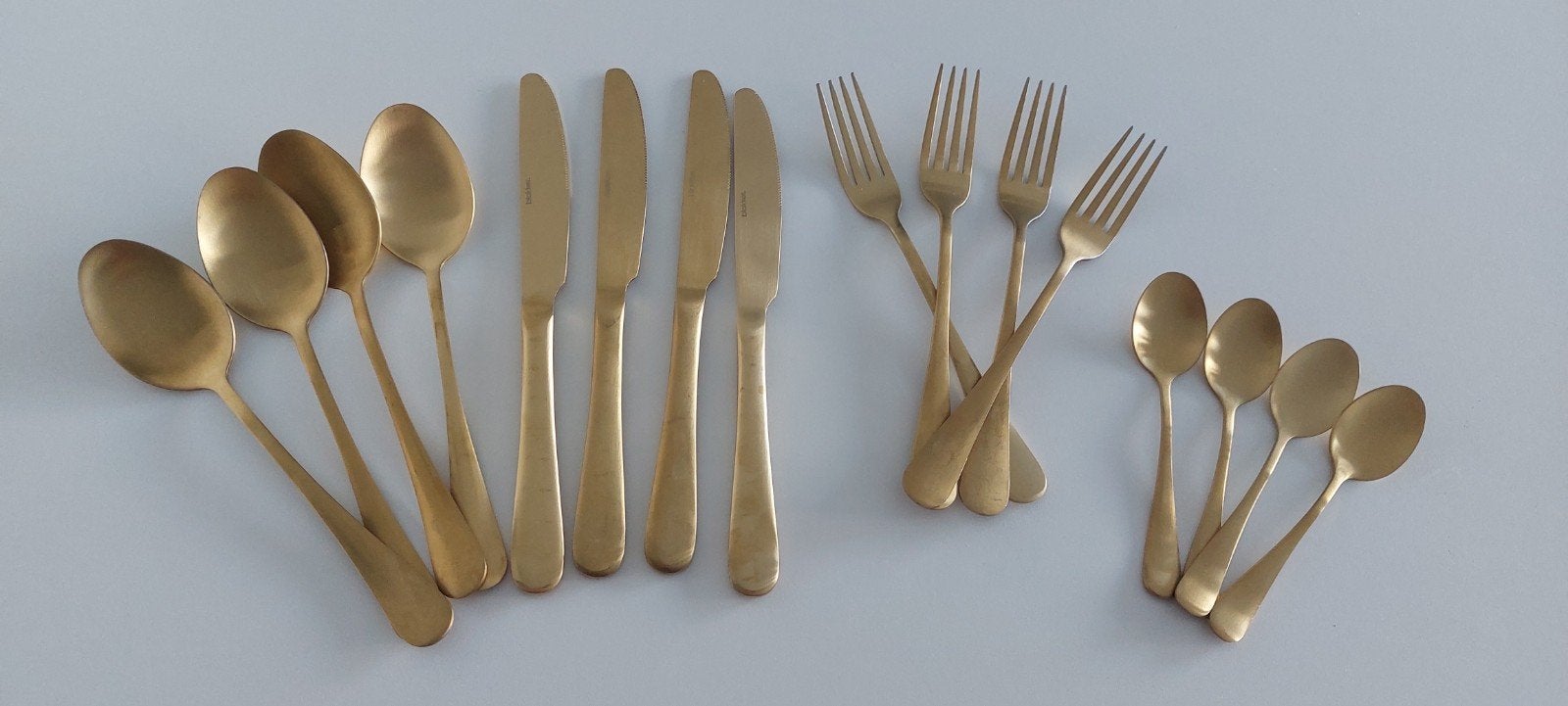 Blokker Gouden Bestekset - 4 Personen, Ophalen of Verzenden