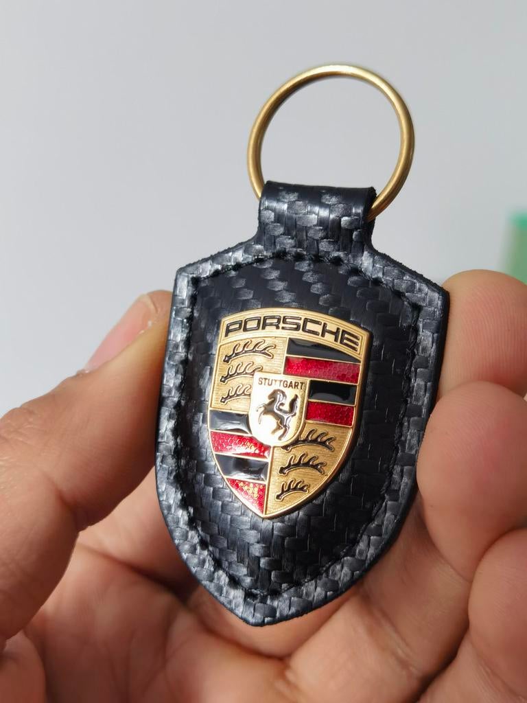 Nieuw origineel porsche sleutelhanger van carbon, Verzamelen, Sleutelhangers, Ophalen of Verzenden, Nieuw, Merk