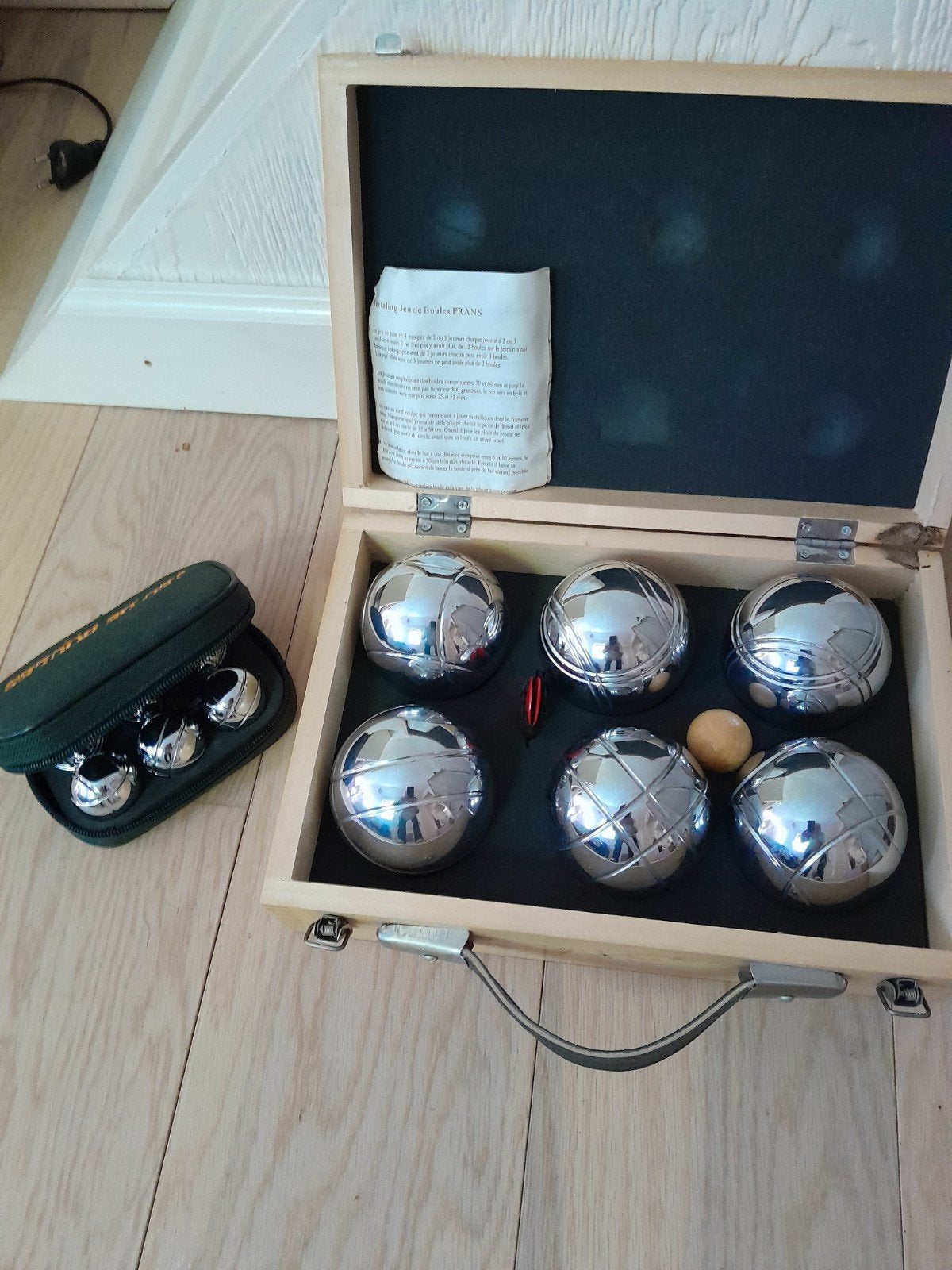 Set Jeu  de boules nieuw in koffer, Sport en Fitness, Ophalen of Verzenden, Nieuw, Bal