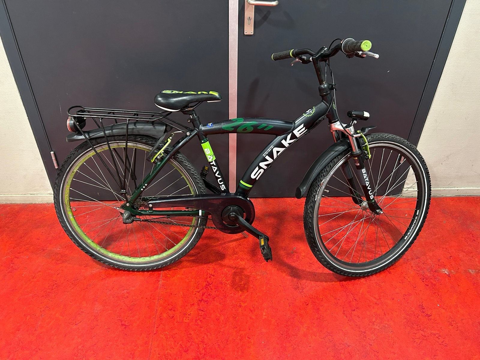 Batavus Snake 26 inch 3 versnellingen kinderfiets, Fietsen en Brommers, Fietsen | Heren | Herenfietsen, Gebruikt, Velgrem, Versnellingen