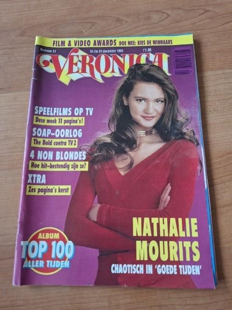 Veronica 1993 Nathalie Mourits Miss Queen 4 Non Blondes U2, Verzenden, 1980 tot heden, Nederland, Tijdschrift