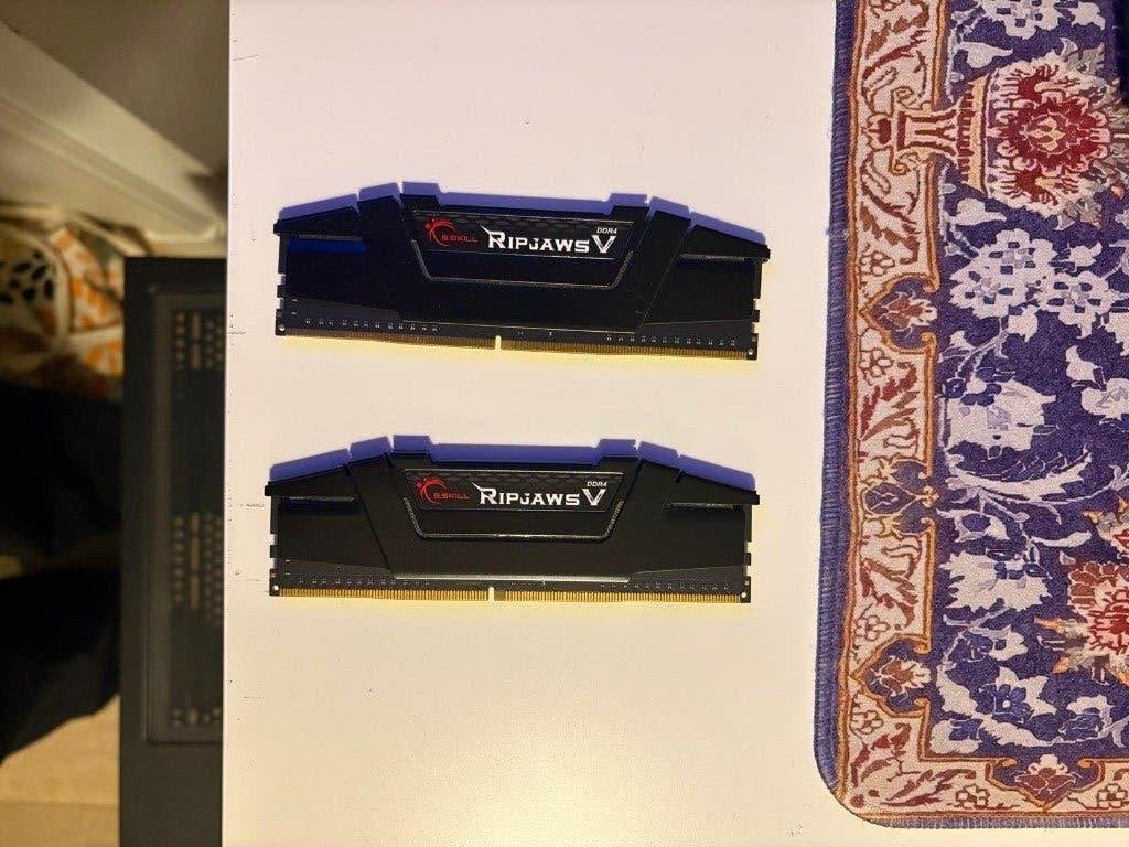 G.Skill Ripjaws V 16GB DDR4 RAM (2x 8GB), Computers en Software, DDR4, Ophalen of Verzenden, Zo goed als nieuw, Desktop