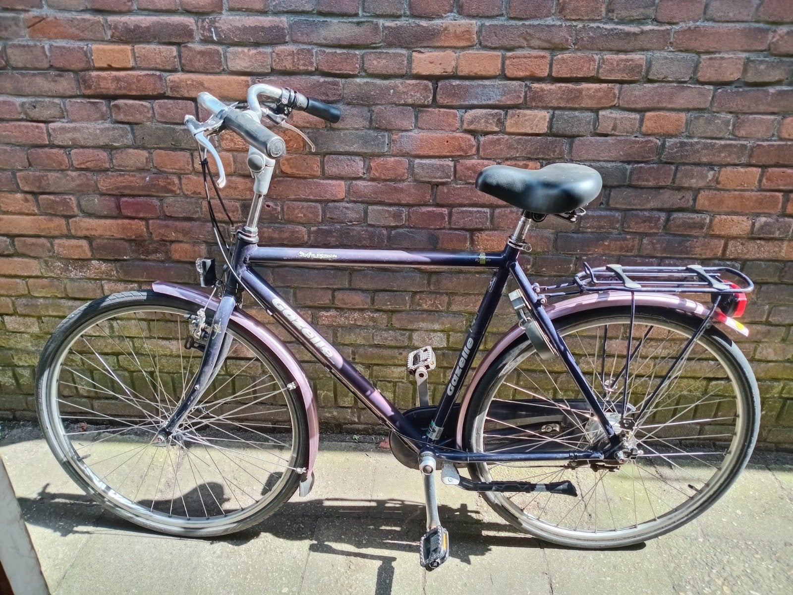Gazelle herenfiets met Versnellingen licht slot en garantie, Ophalen, Gebruikt, Versnellingen, 57 tot 61 cm