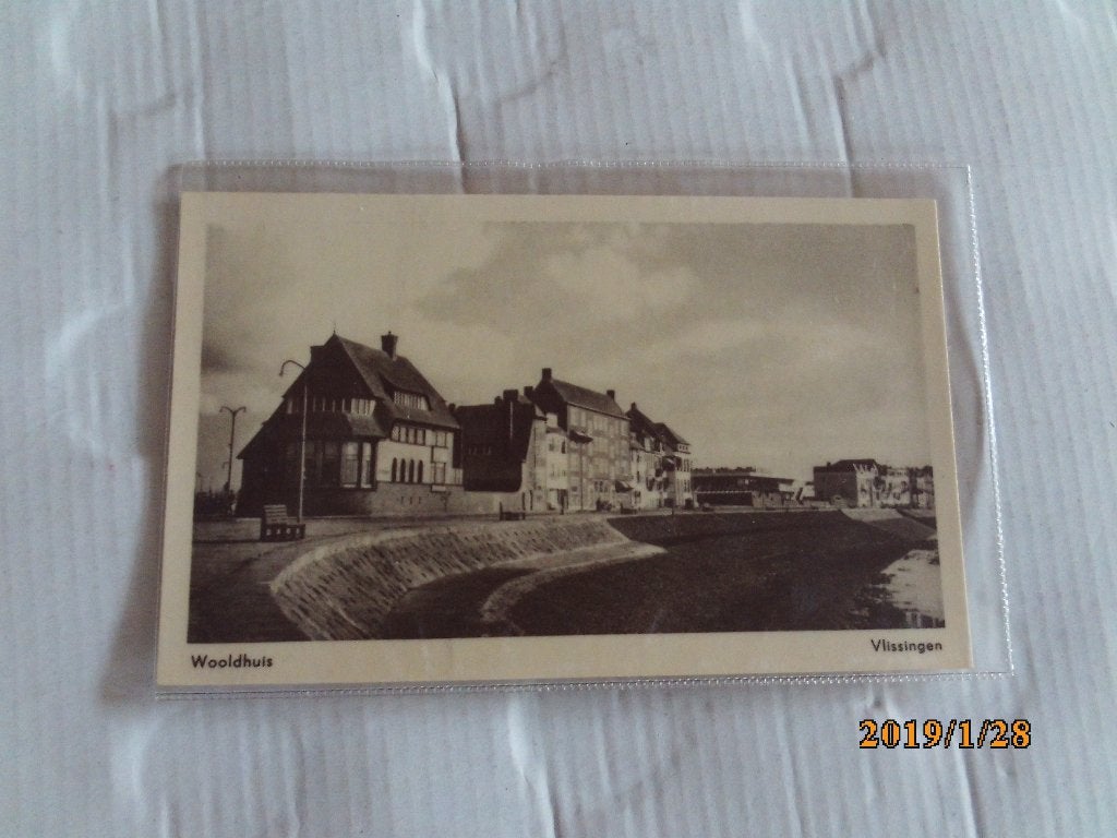 ansichtkaart vlissingen wooldhuis, Ophalen of Verzenden, 1960 tot 1980, Ongelopen, Zeeland
