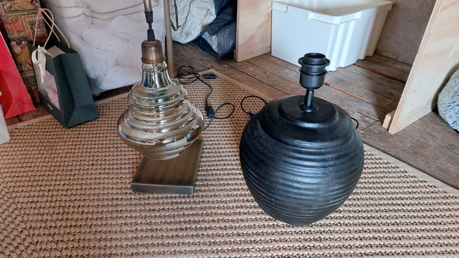 Diverse lampen - Bureaustoel, tafellampen, Gebruikt, Zwart, Verstelbaar, Ophalen