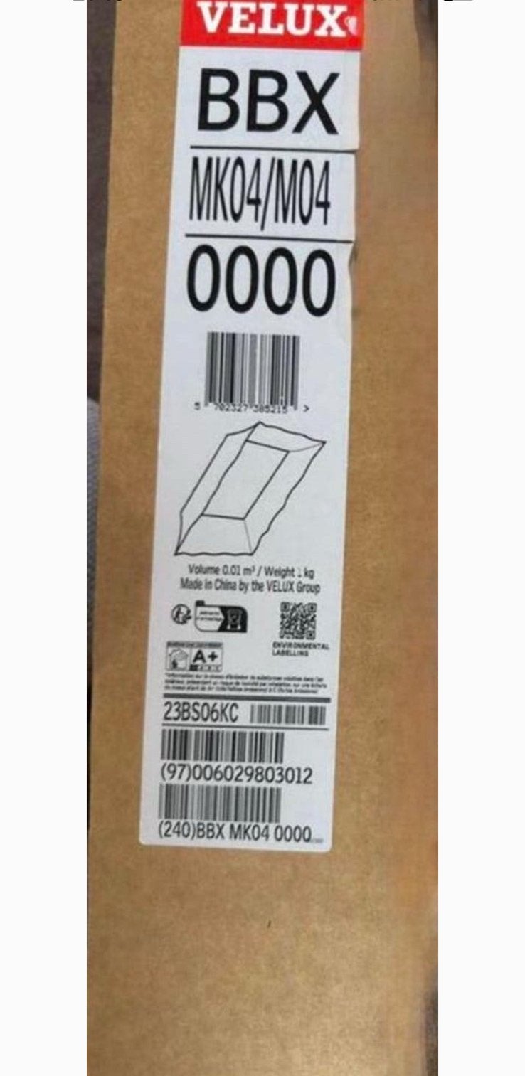 Velux BXX MK04/M04 Dampwerende folie - Nieuw in doos, Ophalen, Zo goed als nieuw, Minder dan 80 cm, Dakraam