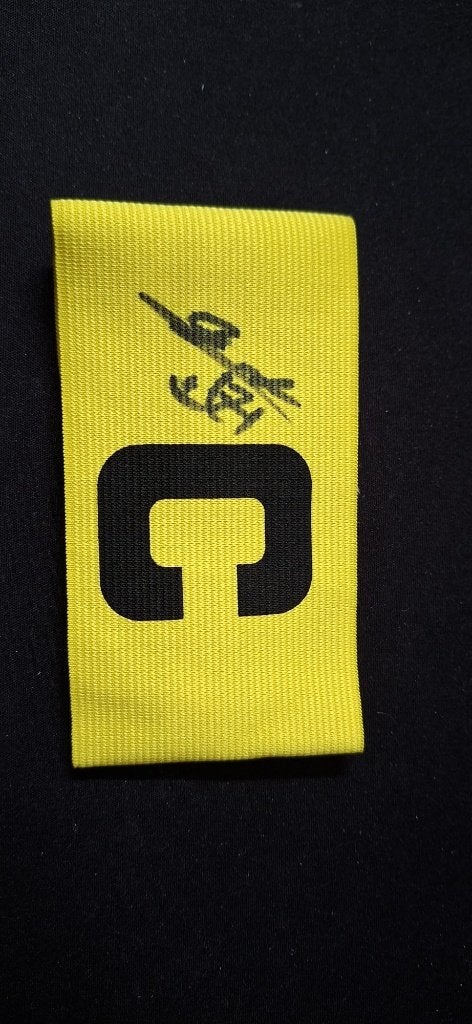 Aanvoerdersband met handtekening; Maher Carrizo # Ajax, Ophalen of Verzenden, Nieuw, Ajax, Shirt