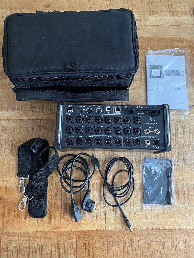 Behringer X Air XR18 + tas / Nieuw!, Muziek en Instrumenten, Mengpanelen, Ophalen of Verzenden, Nieuw, 10 tot 20 kanalen