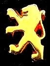 Peugeot pin- klein goudkleur, Verzenden, Nieuw, Transport, Speldje of Pin