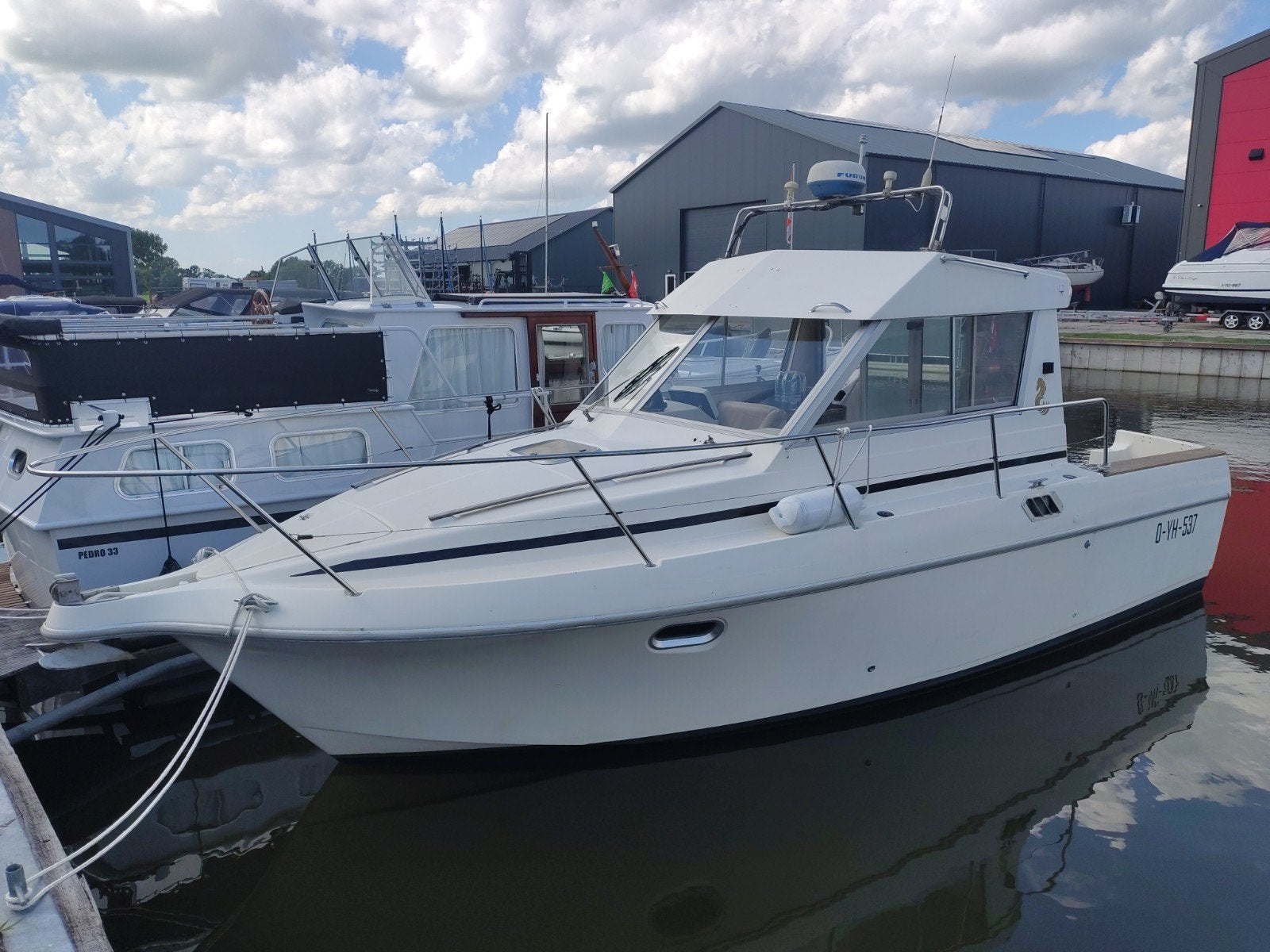 Beneteau Antares 805 met Volvo Penta 6 cyl. KAD42 / 230 pk., Watersport en Boten, 3 m, 230 pk, 2.00 meter, Ophalen of Verzenden