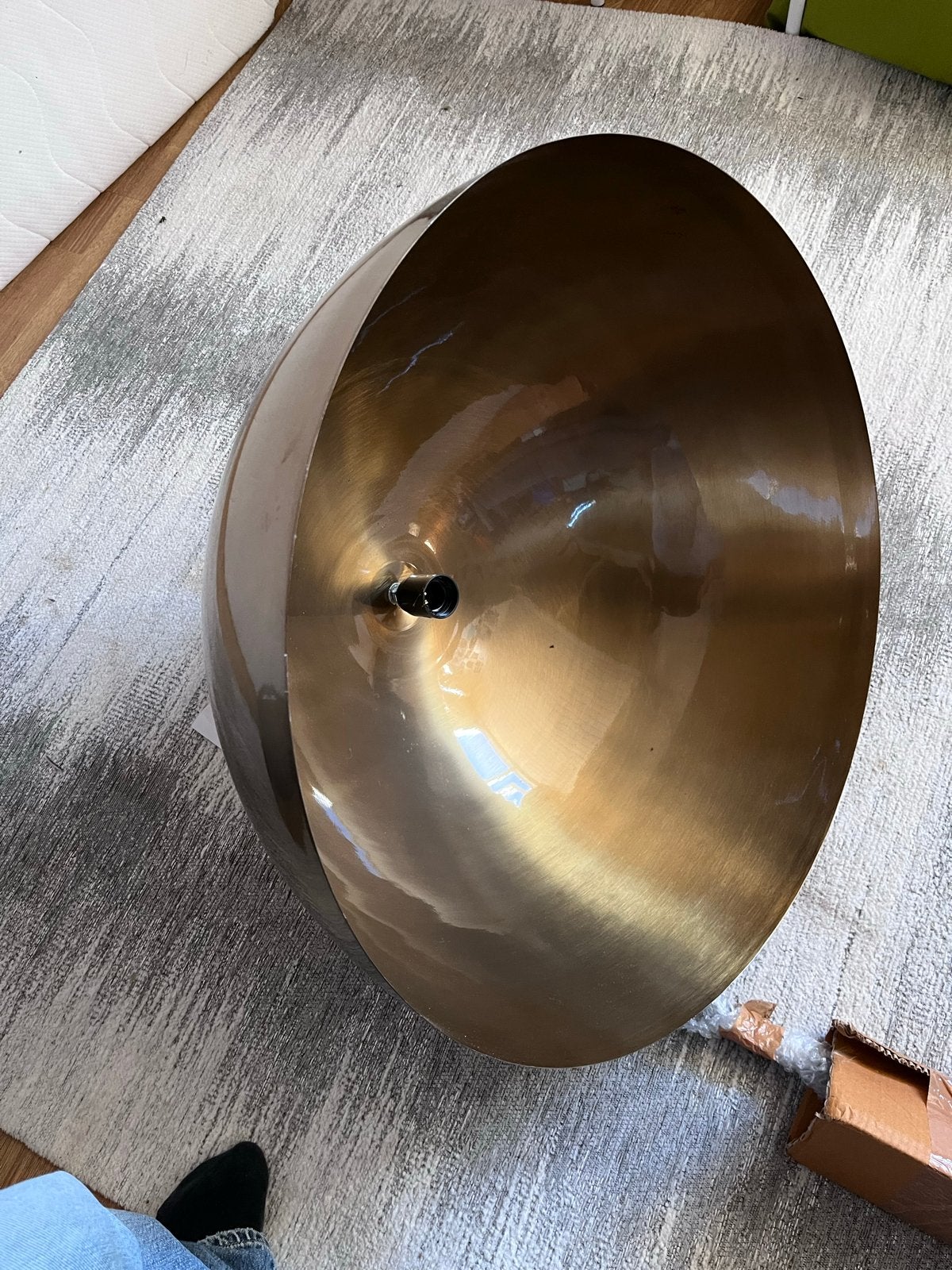 Riverdale Hanglamp Goud - Nieuw, Ophalen of Verzenden, Nieuw, Metaal, E27 (groot)