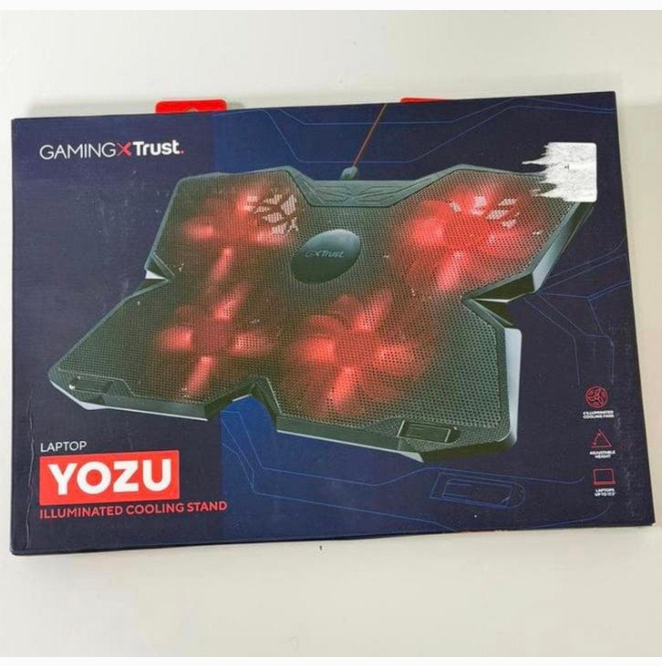 Trust GXT 278 Yozu Laptop Koelstandaard Nieuw koeler cooler, Computers en Software, Nieuw, Ophalen of Verzenden, H, H