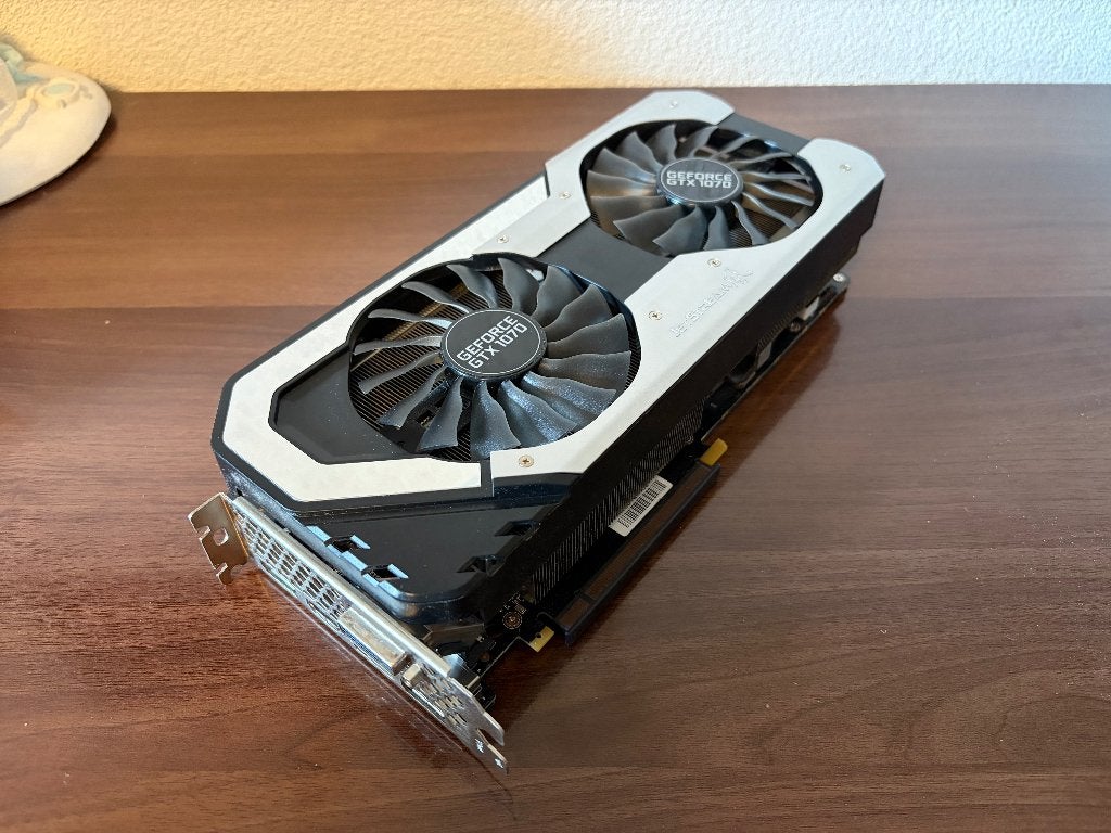 Nvidia Palit Geforce GTX 1070 JetStream 8GB, Computers en Software, Ophalen, PCI-Express 3, HDMI, Nvidia