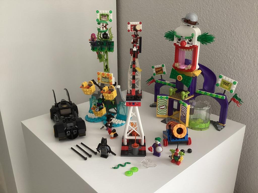 Lego 76035 Super Heroes Batman II Jokerland, Kinderen en Baby's, Speelgoed | Duplo en Lego, Zo goed als nieuw, Lego, Complete set
