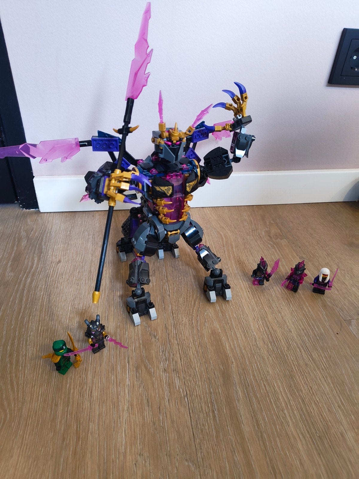 Lego Ninjago 71772 De Kristalkoning met minifiguren, Ophalen of Verzenden, Zo goed als nieuw
