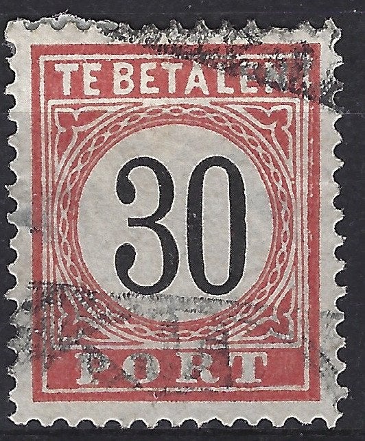 Portzegel 10 geb 1882 ; Nu Nederlands Indie voor 10% CW, Postzegels en Munten, Postzegels | Nederlands-Indië en Nieuw-Guinea, Ophalen of Verzenden