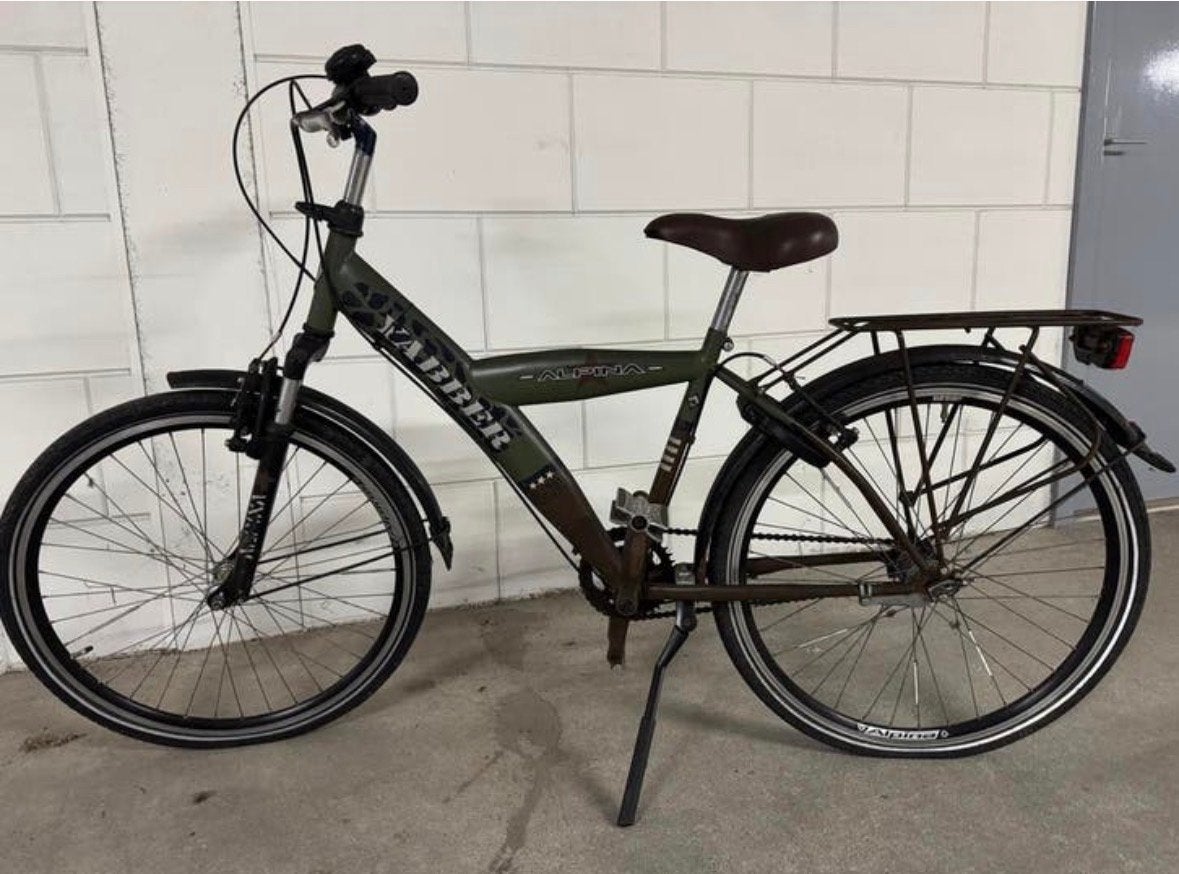 Stoere Alpina Yabber jongensfiets 24 inch, Overige merken, Gebruikt, Velgrem, Versnellingen