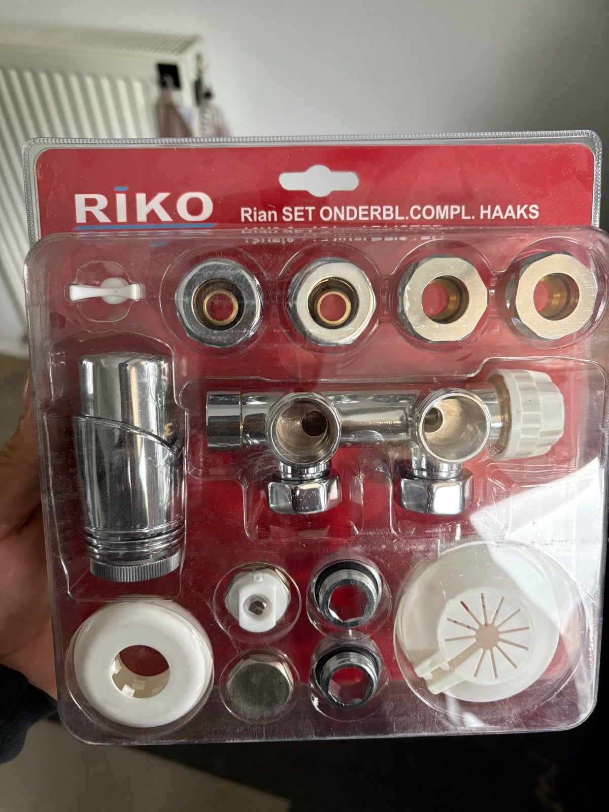 Nieuw RIKO onderblokset haaks voor radiator, Ophalen of Verzenden, Nieuw, Overige typen