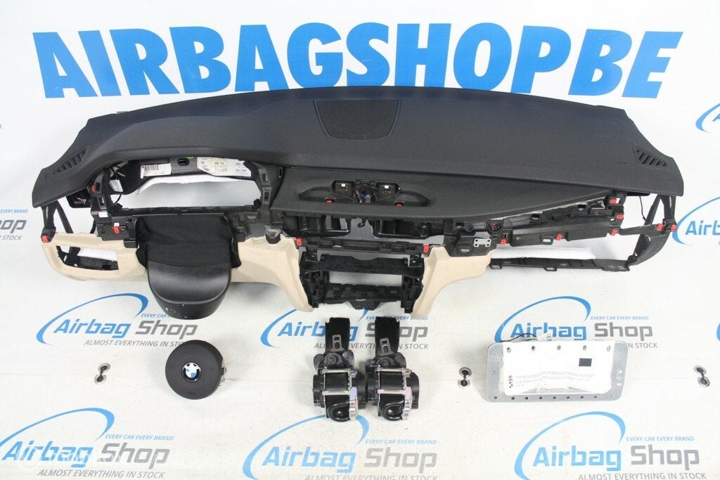 Airbag set - Dashboard zwart/beige M BMW X5 F15 (2013-2018)