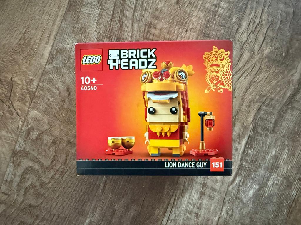 Lego BrickHeadz 40540 Lion Dance Guy - Nieuw en Geseald, BrickHeadz, Lego, Nieuw, Ophalen of Verzenden
