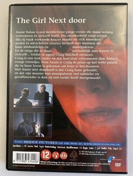 The Girl Next Door 1998 DVD 2005 Regio 2 Pal Tracey Gold, Vanaf 16 jaar, Verzenden, Romantische komedie, Engels