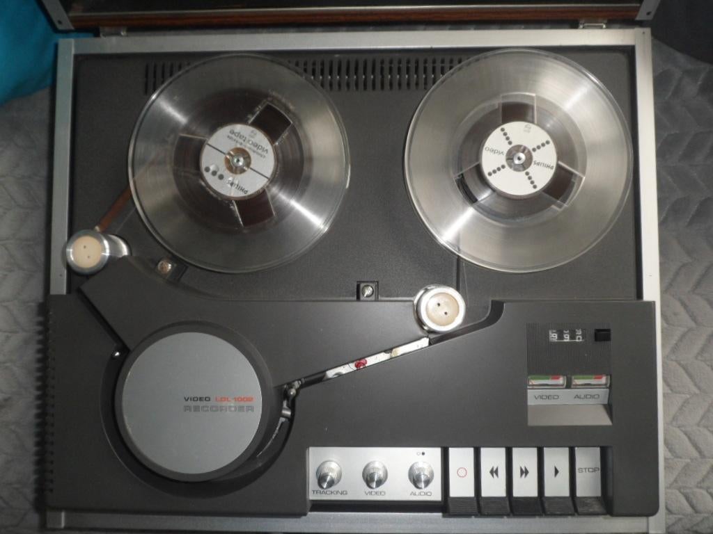 LDL1002  philips spoelen video recorder, Ophalen, Niet werkend, Videoband