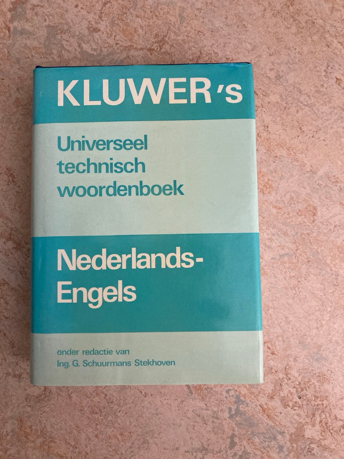 Kluwer's Universeel Technisch Woordenboek Nederlands-Engels, Boeken, Ophalen, Zo goed als nieuw, Overige uitgevers, Nederlands
