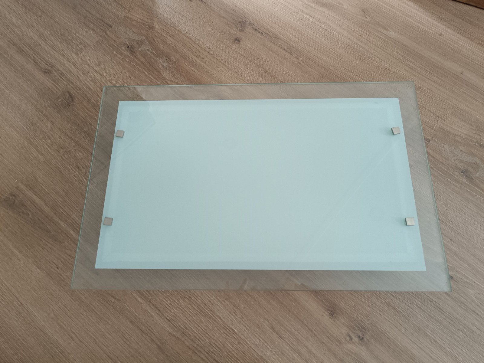 Plafonnière / plafondlamp 55x35 cm, Modern, Ophalen of Verzenden, Zo goed als nieuw, Plafondlamp