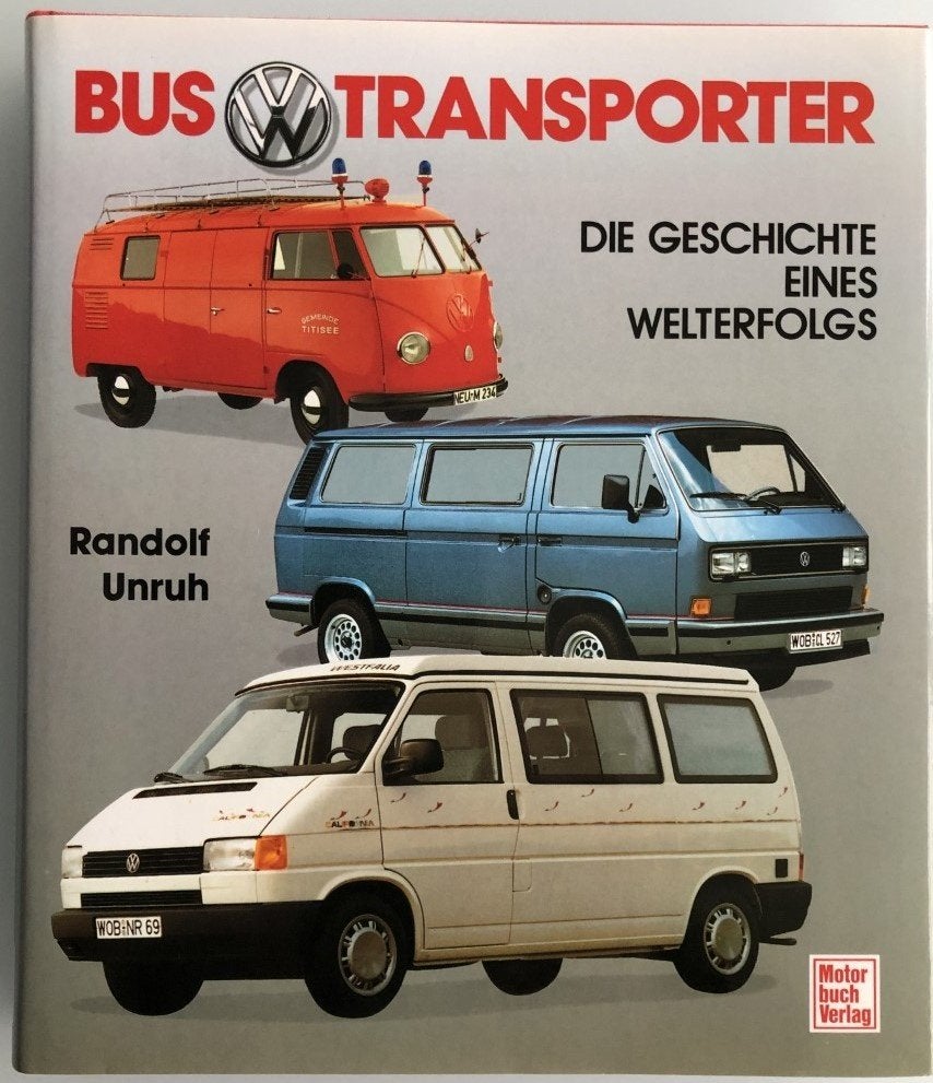 VW Volkswagen Bus Transporter T1 T2 T3 T4 NIEUW, Boeken, Ophalen, Nieuw, Randolf Unruh, Volkswagen