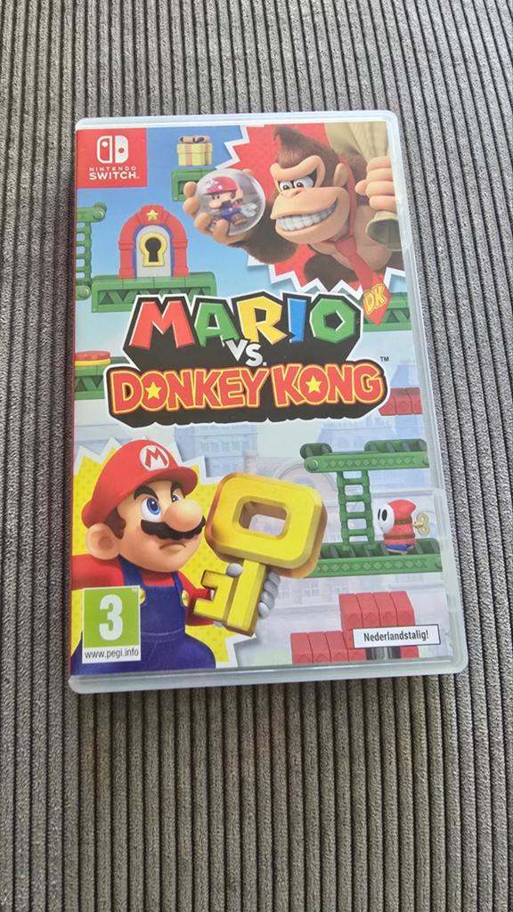 Switch spel mario vs donkey kong te koop., Ophalen, 1 speler, Racen en Vliegen, Nieuw