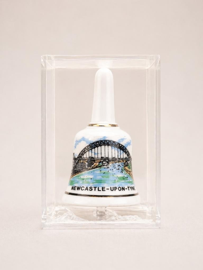 Vintage Souvenirbel Newcastle-upon-Tyne - Fine Bone China, Ophalen of Verzenden