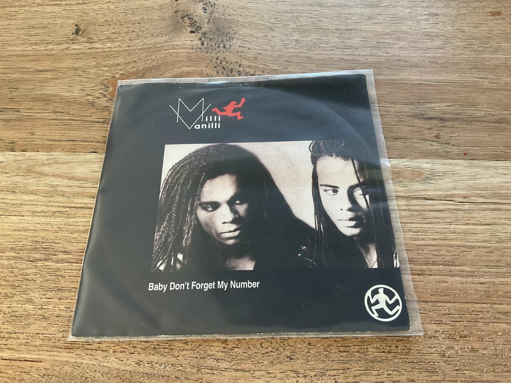Milli Vanilli, Baby, don’t forget my number, Ophalen of Verzenden, 7 inch, Pop, Single