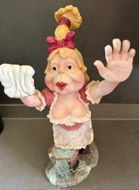 Originele Efteling Laaf– 45 cm – genummerd en gecertificeerd, Ophalen, Zo goed als nieuw, Beeldje of Poppetje