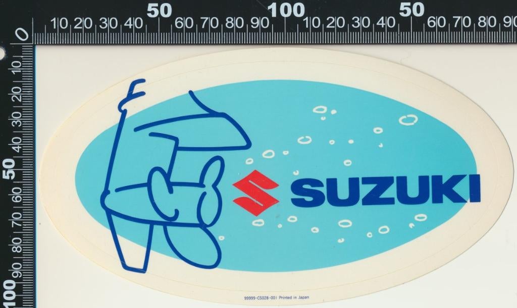 Sticker: Suzuki, Verzamelen, Stickers, Zo goed als nieuw, Bedrijf of Vereniging, Ophalen of Verzenden