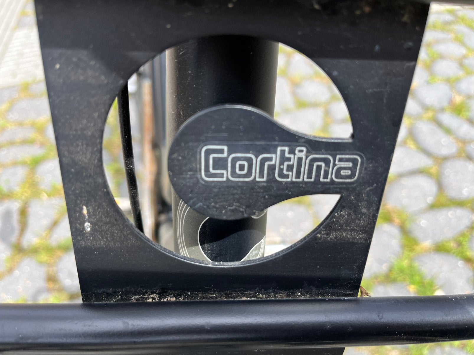 Opknapper! Cortina U4 transport zwarte vintage dames fiets, Terugtraprem, Ophalen, Overige merken, 53 tot 56 cm