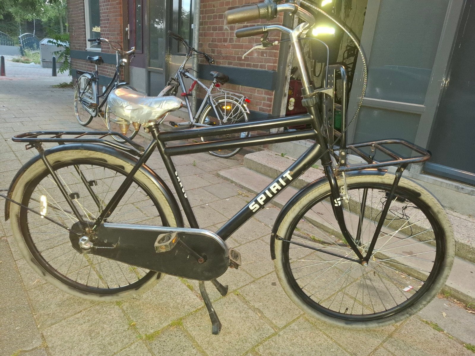 Mooi herenfiets 28 inc  met versnelling voor€50, Fietsen en Brommers, Fietsen | Oldtimers, 51 tot 55 cm, Ophalen of Verzenden