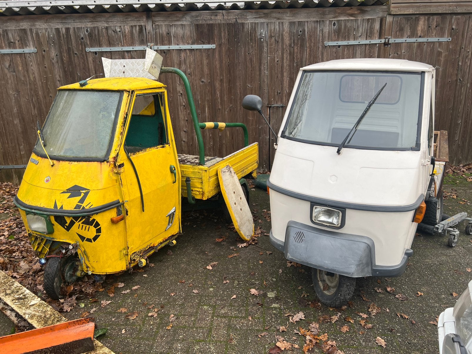 GEZOCHT piaggio ape opknappers en onderdelen, Ophalen, Gebruikt