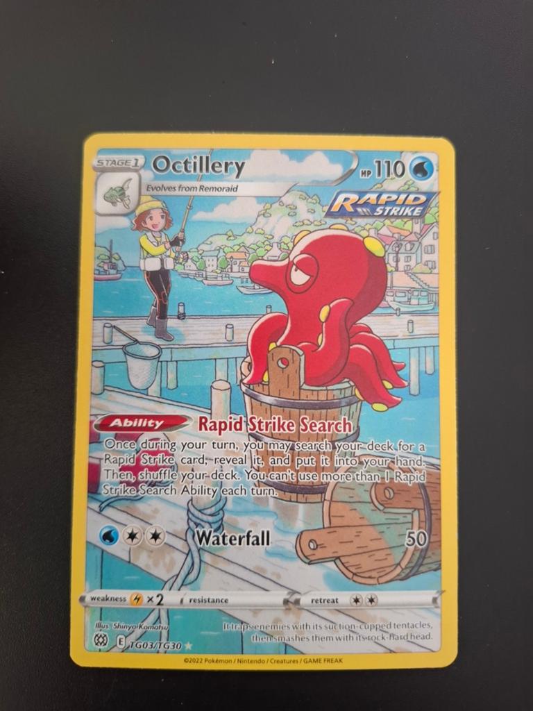 Octillery #TG03 Pokemon Brilliant Stars tg03/tg30, Ophalen of Verzenden, Zo goed als nieuw