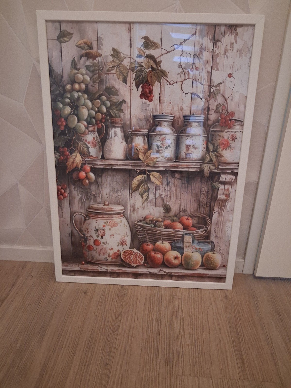 poster plus lijst., Ophalen, 50 tot 75 cm, Foto of Poster