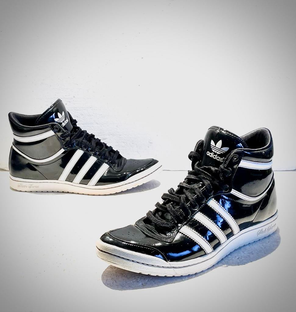 Adidas Sleek Series / Limited edition Glossy zwart 40,5, Zwart, Ophalen of Verzenden, Sneakers of Gympen, Zo goed als nieuw
